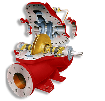 เครื่องสูบน้ำดับเพลิง Horizontal Split Case